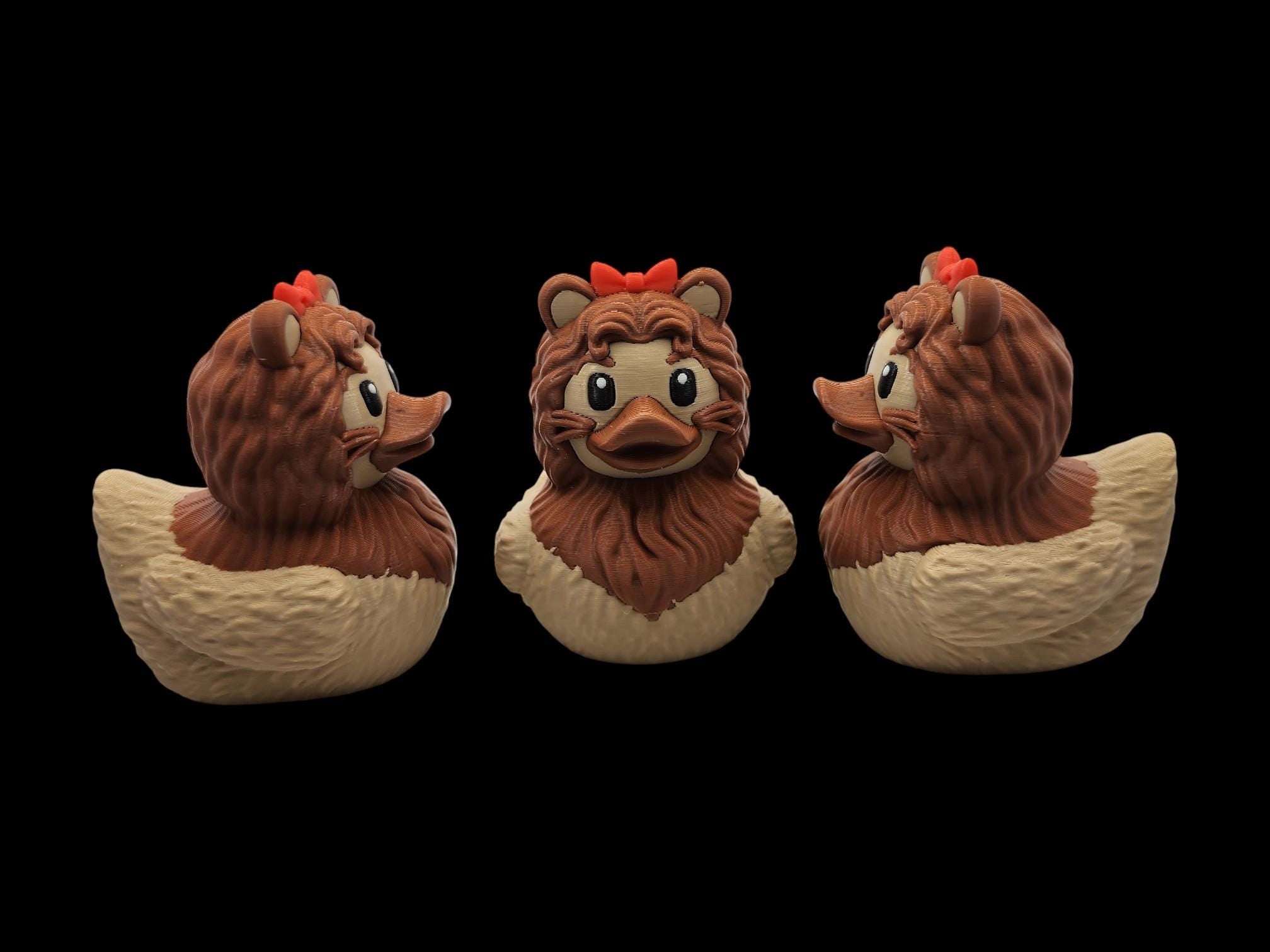 Lion-Inspired Duck - JM Designs