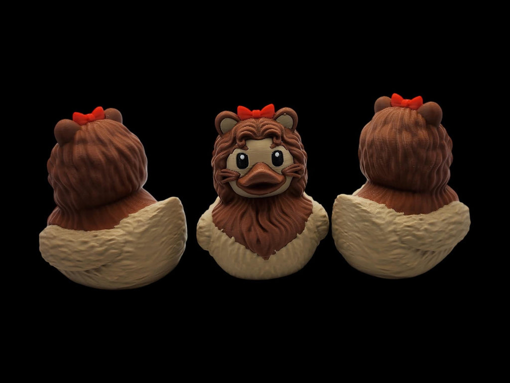 Lion-Inspired Duck - JM Designs