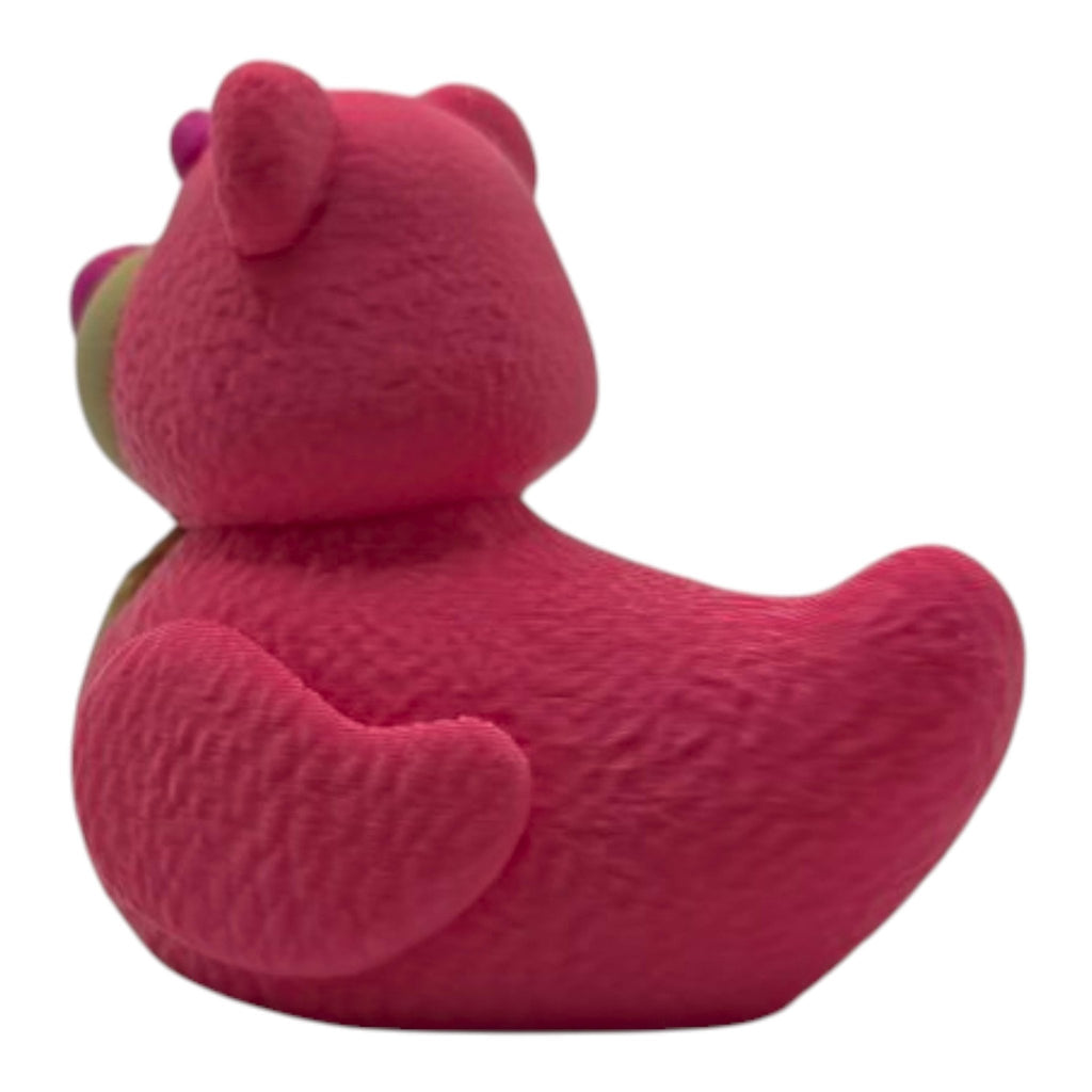 Lotso Inspired Duck Toy Story Collectible Duck Figurine Desk Ornament Piece Miniature Table Accent Disney Fan Movie Inspired - JM Designs