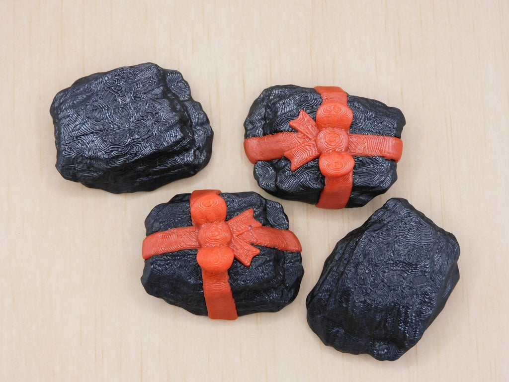 Lump of Coal Gift, Funny Naughty List Gag Christmas - JM Designs