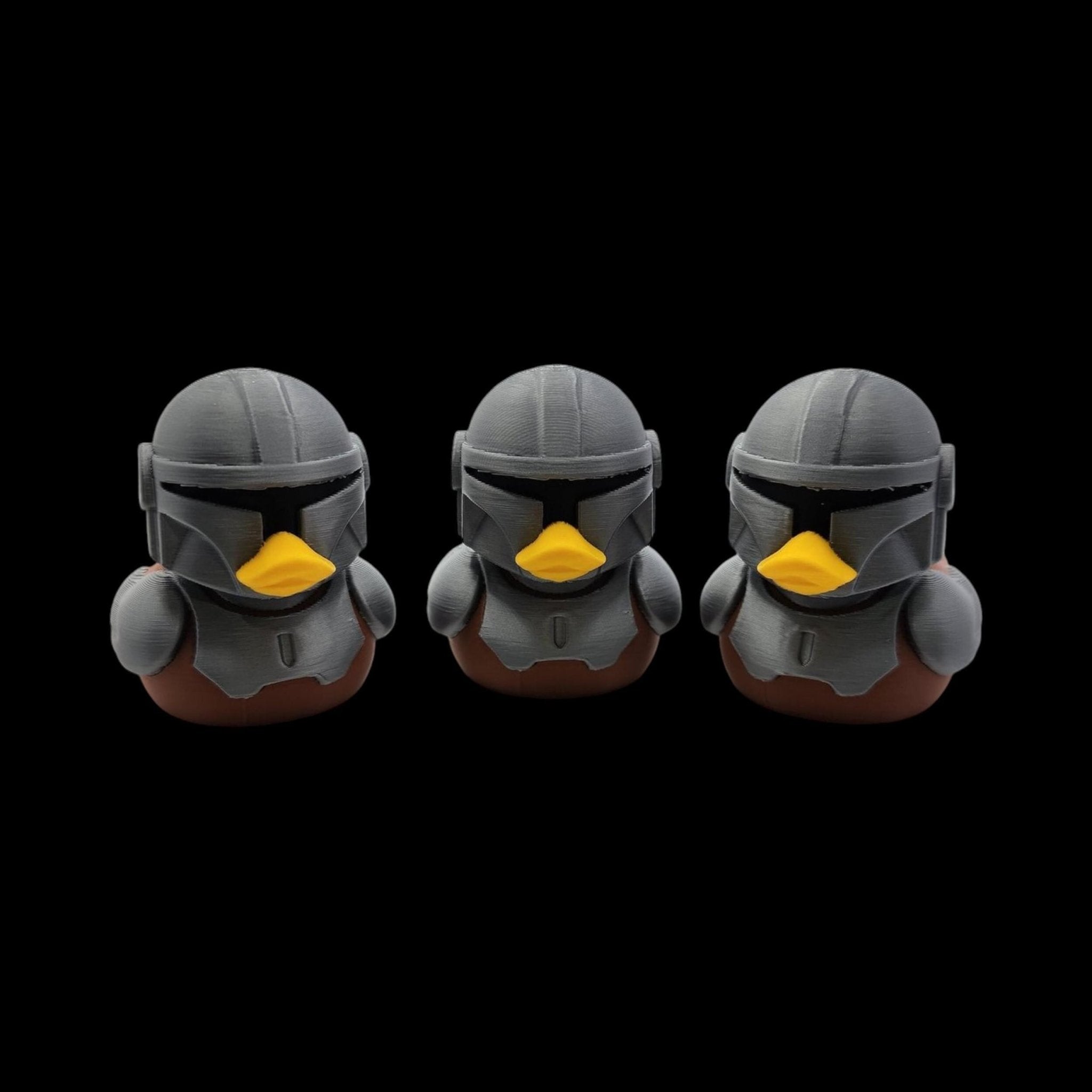 Mandalorian Inspired Duck 3D Printed Space-Themed Decor for Car Dashboard - JM Designs