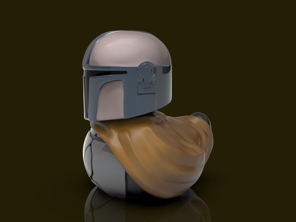 Mandalorian Inspired Duck 3D Printed Space-Themed Decor for Car Dashboard - JM Designs