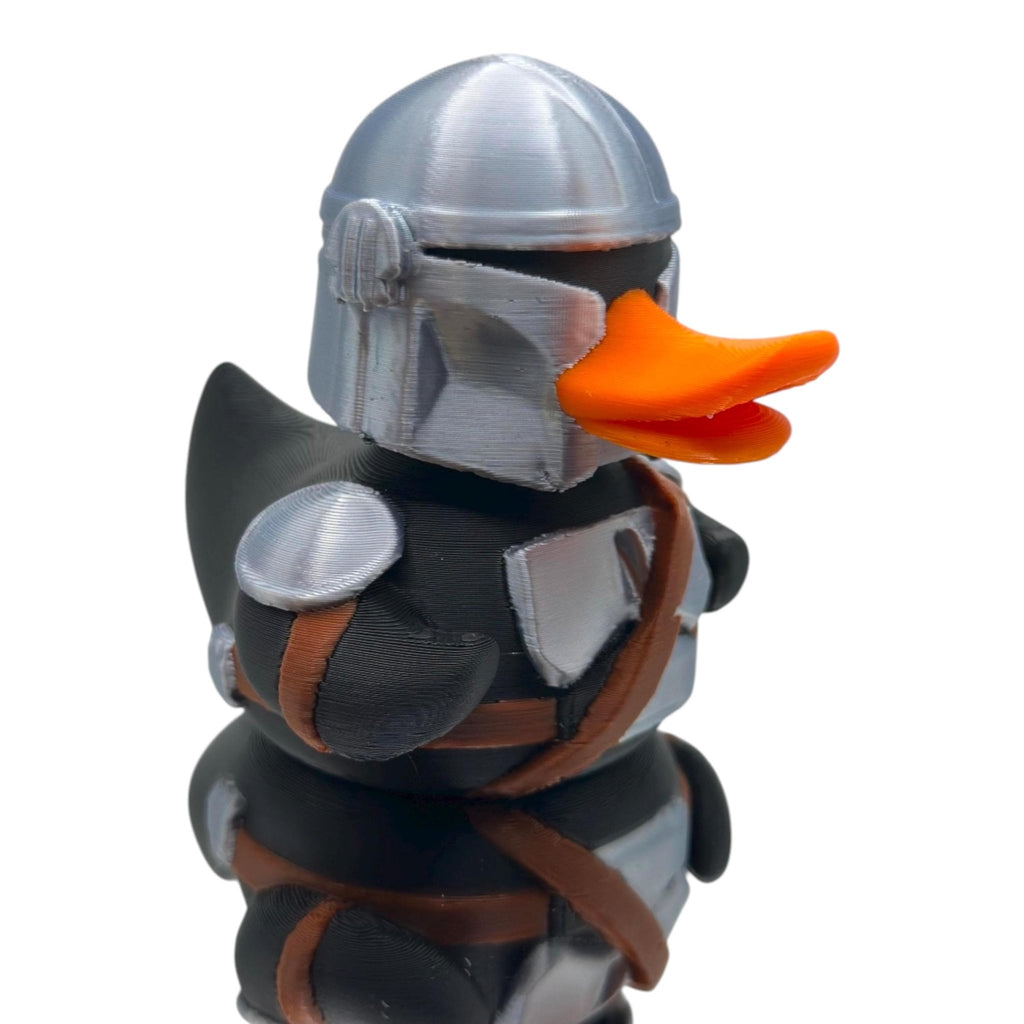 Mandalorian Inspired Duck Bath Toy, 3D Printed Star Wars Jeep Dashboard Decor - JM Designs