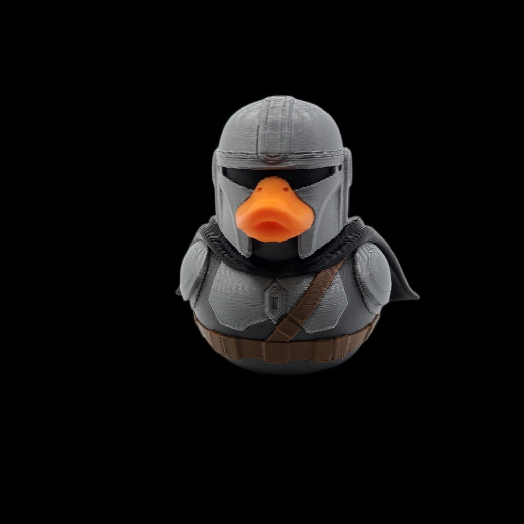 Mandalorian Inspired Duck Bath Toy, 3D Printed Star Wars Jeep Dashboard Decor - JM Designs