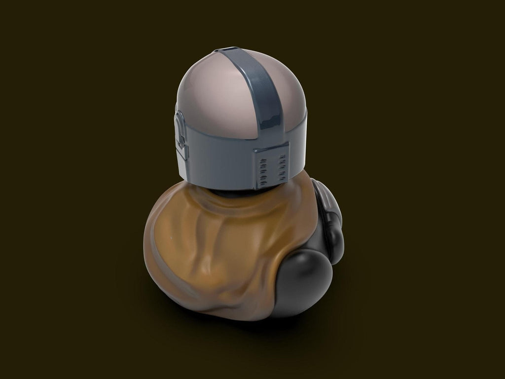 Mandalorian Inspired Duck Bath Toy, 3D Printed Star Wars Jeep Dashboard Decor - JM Designs