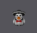 Mariachi Skeleton Duck - JM Designs