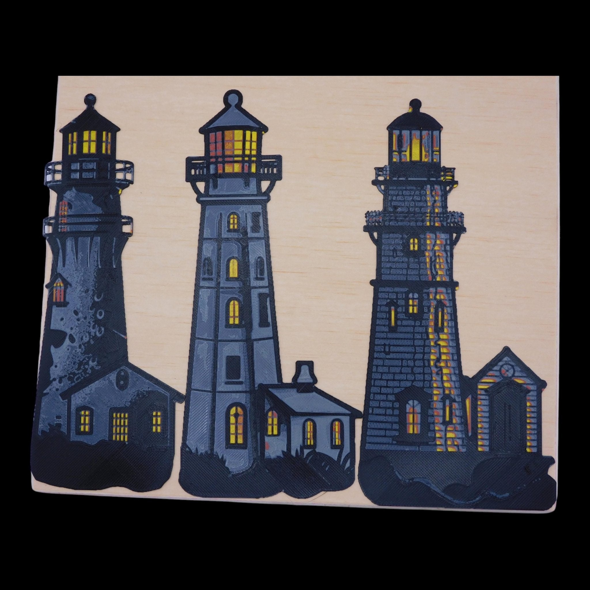 Nautical Lighthouse Bookmark Set - JM Designs
