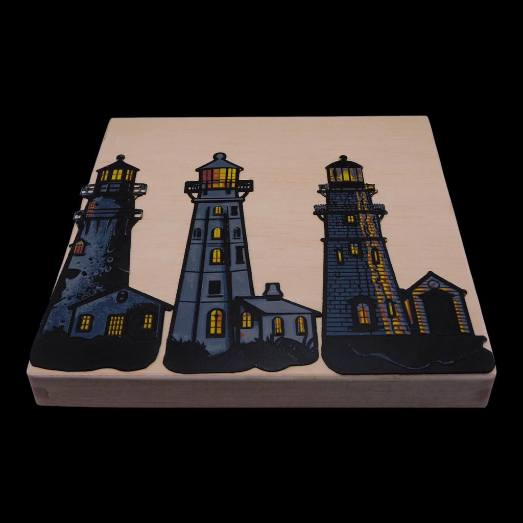 Nautical Lighthouse Bookmark Set - JM Designs
