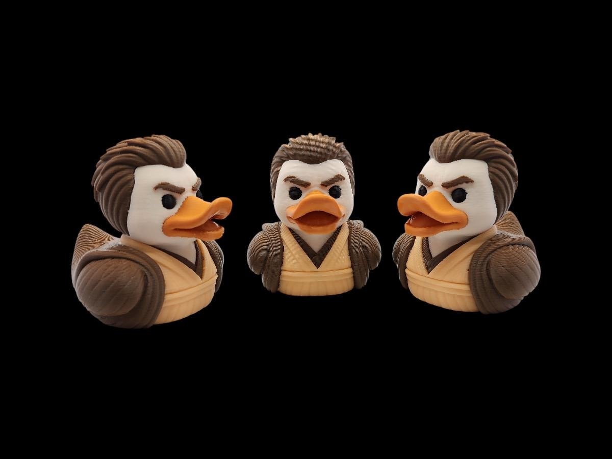 ObiWon-Inspired Duck - JM Designs