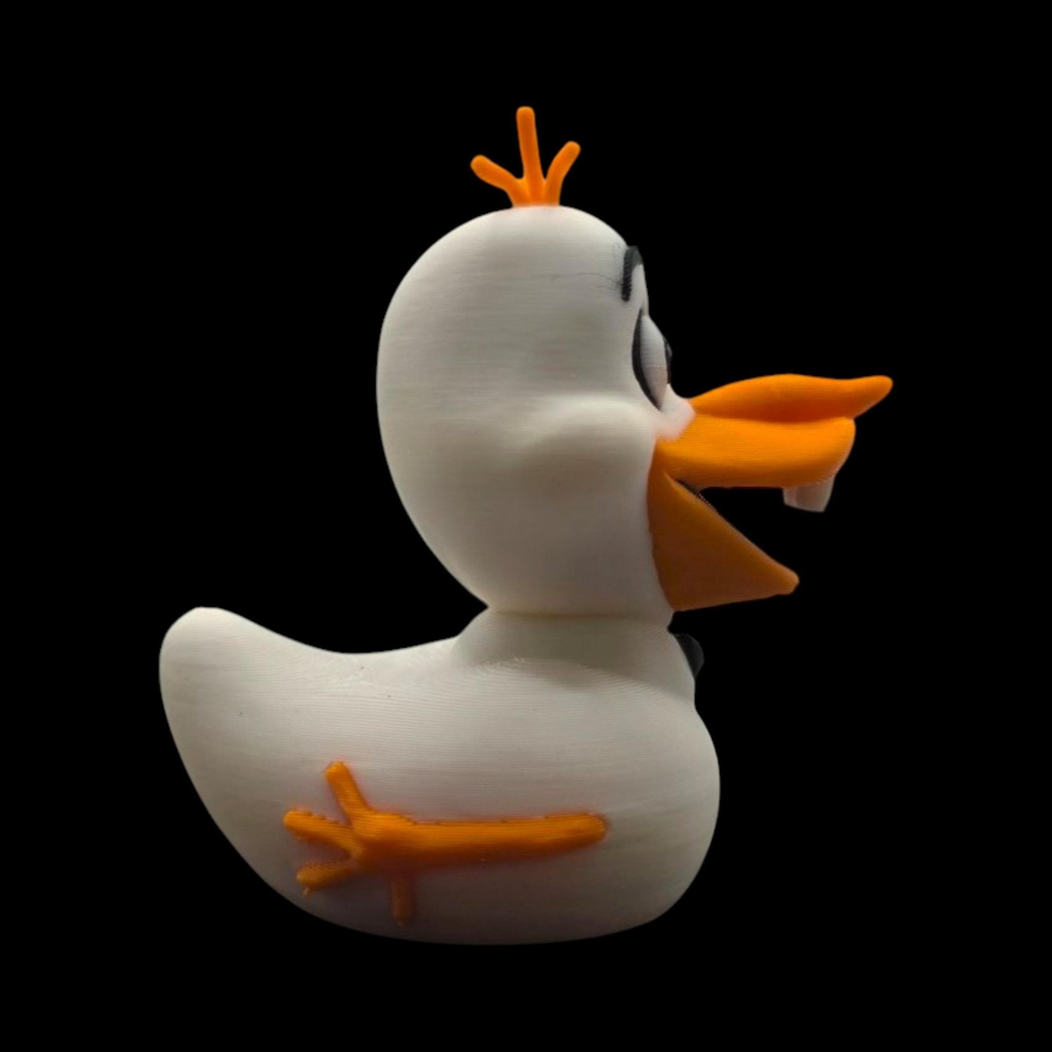 Olaf Duck Figure, 3D Printed Disney Collectible Inspired by Frozen - JM Designs