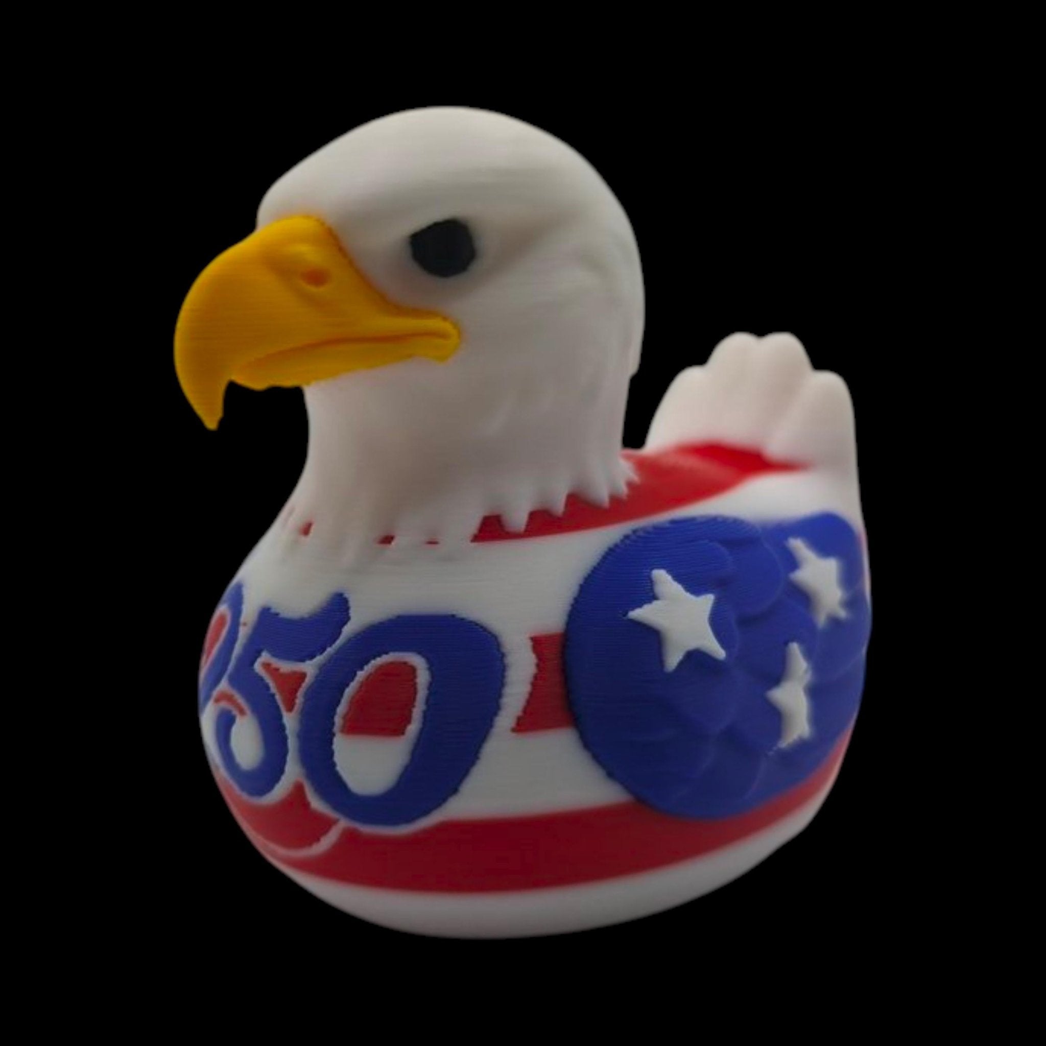 Patriotic Duck 250th Anniversary Celebration Jeep Ducking Cruise Line Collectible 4th Of July - JM Designs