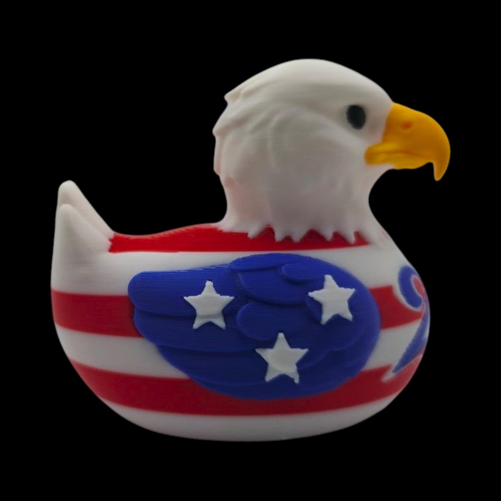 Patriotic Duck 250th Anniversary Celebration Jeep Ducking Cruise Line Collectible 4th Of July - JM Designs