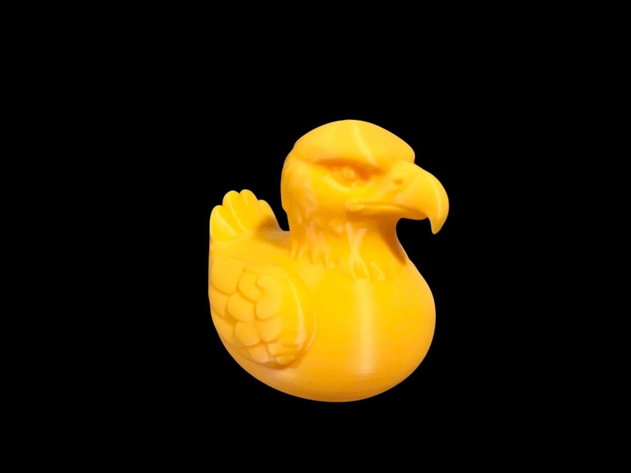 Patriotic Duck Decor, American Eagle 3D Printed Car Accessory for Dashboard Display - JM Designs