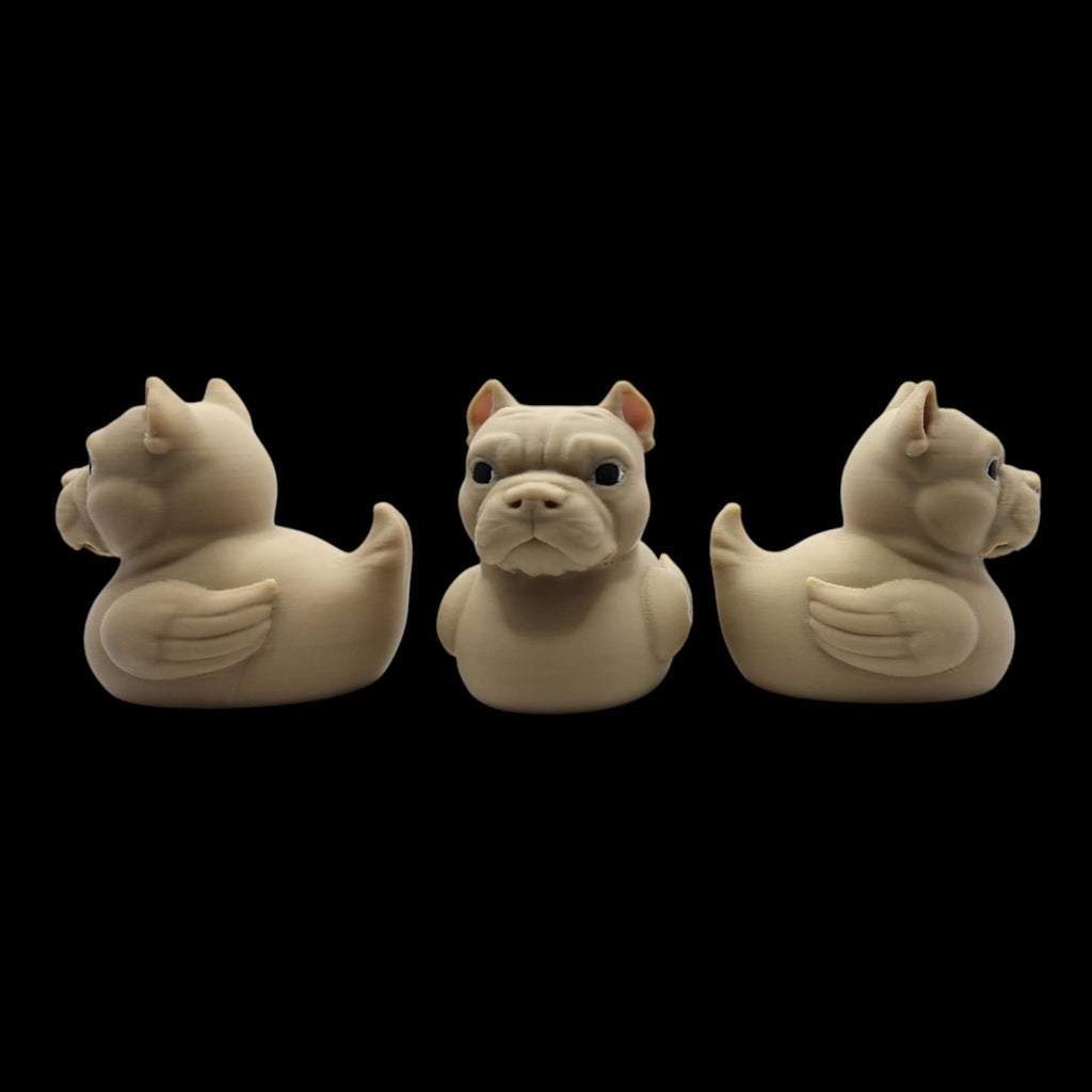 Pitbull Duck Figurine Desk Accessory Office Decor Jeep Dashboard Decoration - JM Designs