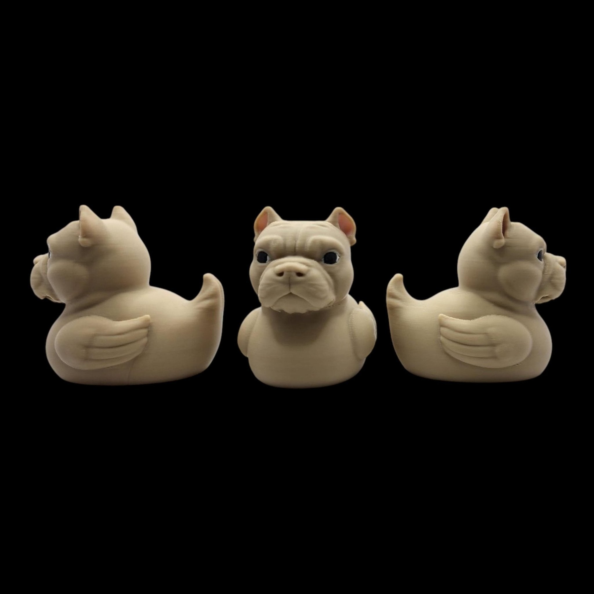 Pitbull Duck Figurine Desk Accessory Office Decor Jeep Dashboard Decoration - JM Designs