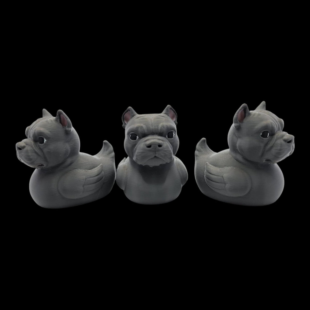 Pitbull Duck Figurine Desk Accessory Office Decor Jeep Dashboard Decoration - JM Designs