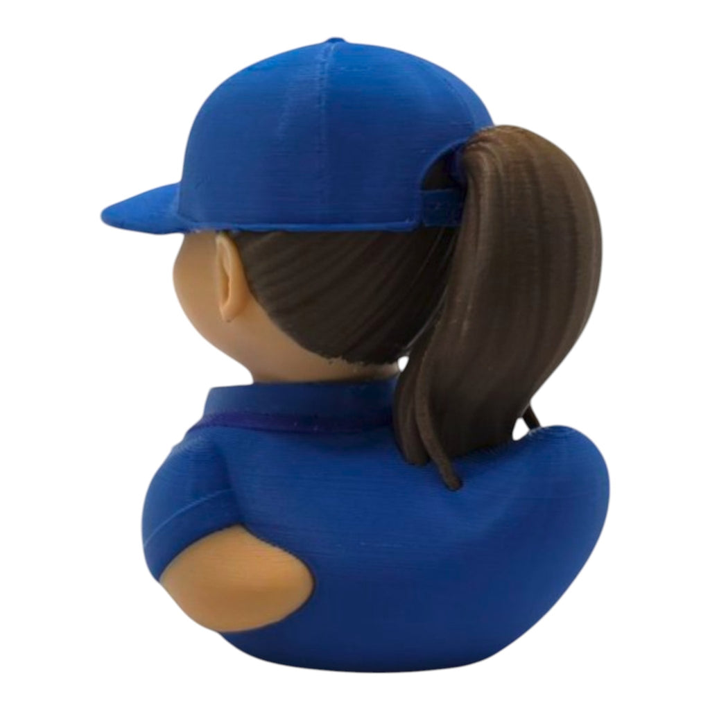 Postal Worker MailMan Carrier Figurine Duck Collectible USPS - JM Designs