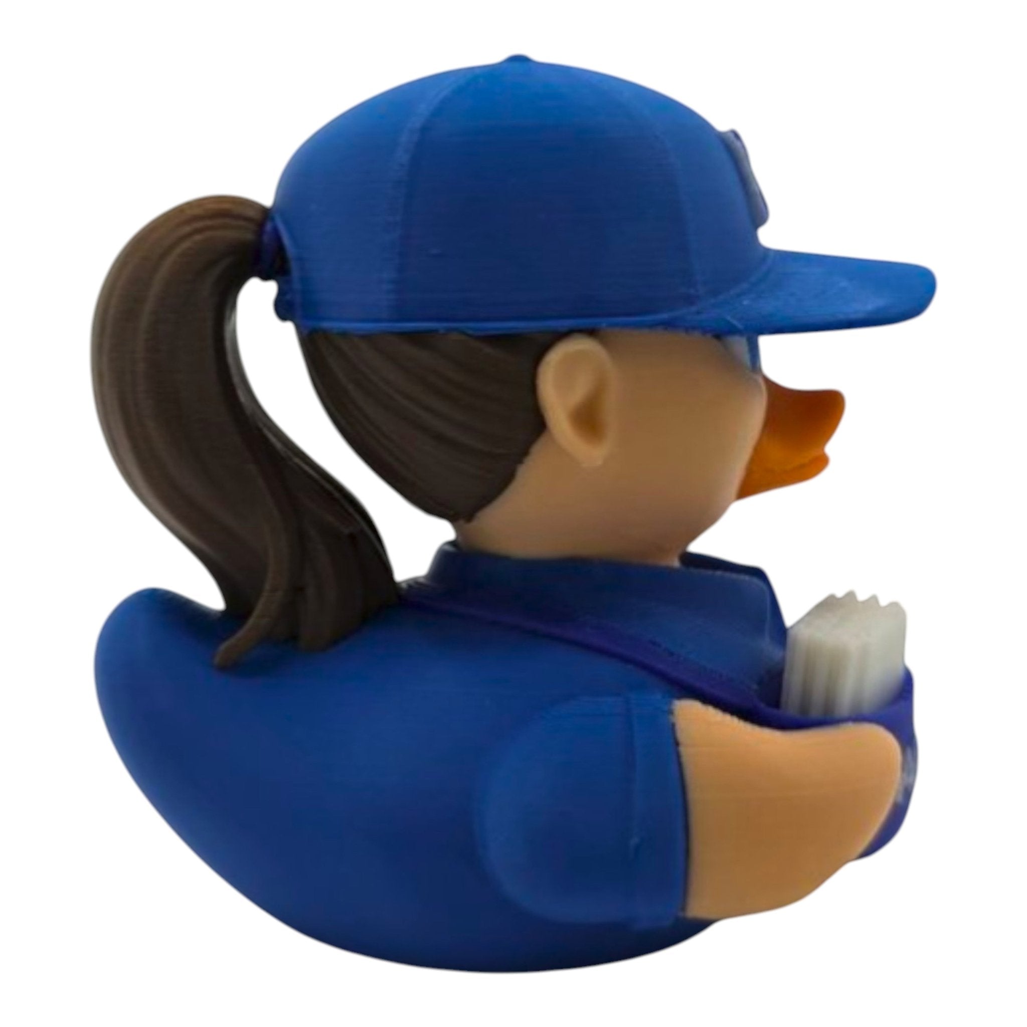 Postal Worker MailMan Carrier Figurine Duck Collectible USPS - JM Designs