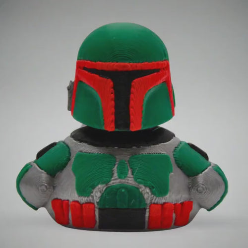 Boba Fett Inspired Duck Star Wars Dashboard Buddy Bounty Hunter Collector’s Cruise & Gift