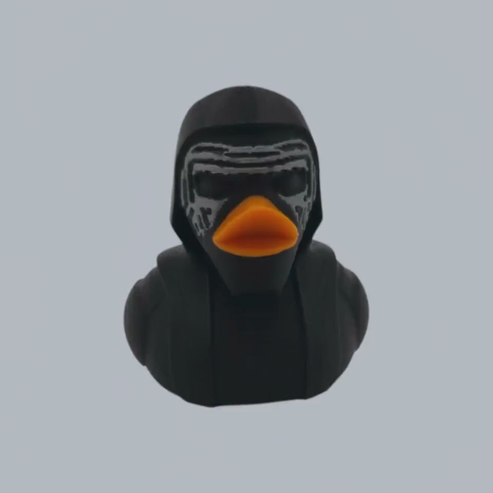 Kylo-ren Inspired Star Wars Duck Bathroom Decoration Desk Display Shelf Decor Character Mashup Figure