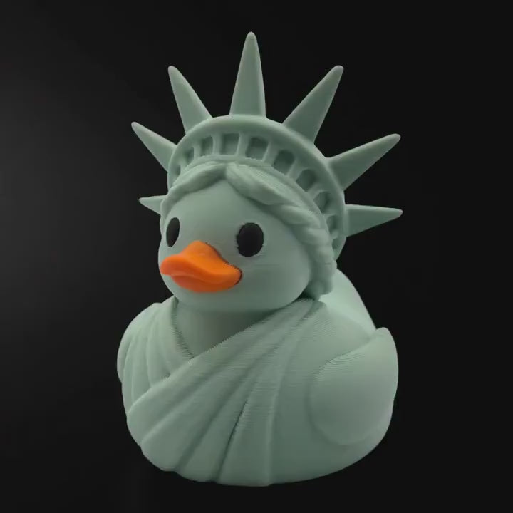 Statue of Liberty Duck Cruise line Figurine Patriotic Gift Jeep Ducking Tradition Keepsake Americana  Dashboard