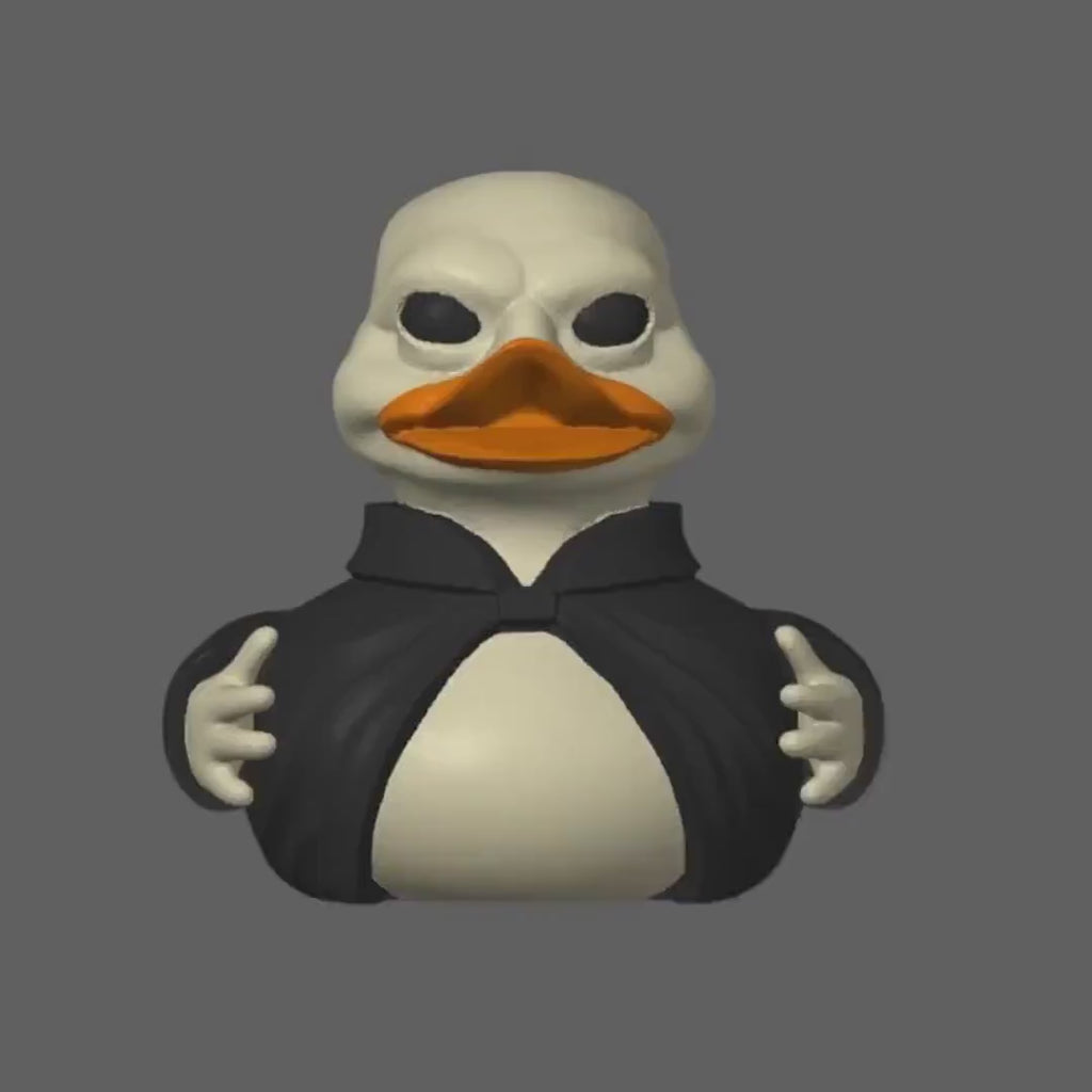 Voldemort Duck Figure, 3D Printed Collectible with Wizard Theme