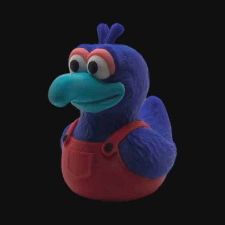 Sesame Street Inspired Gonzo Duck Dashboard Decoration Car Interior Accessory