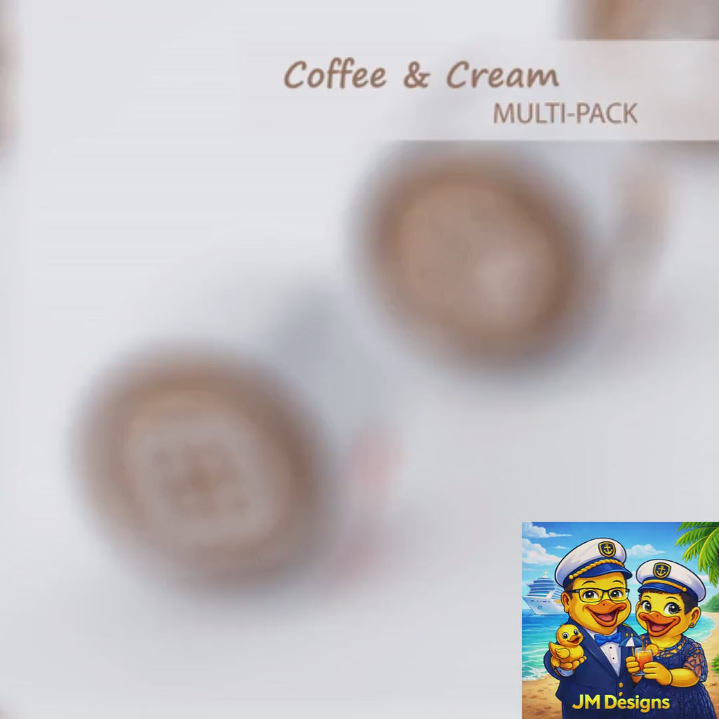 Autism Sensory Aid Mini Coffee Cup Keychain, 3D Printed Fidget Toy