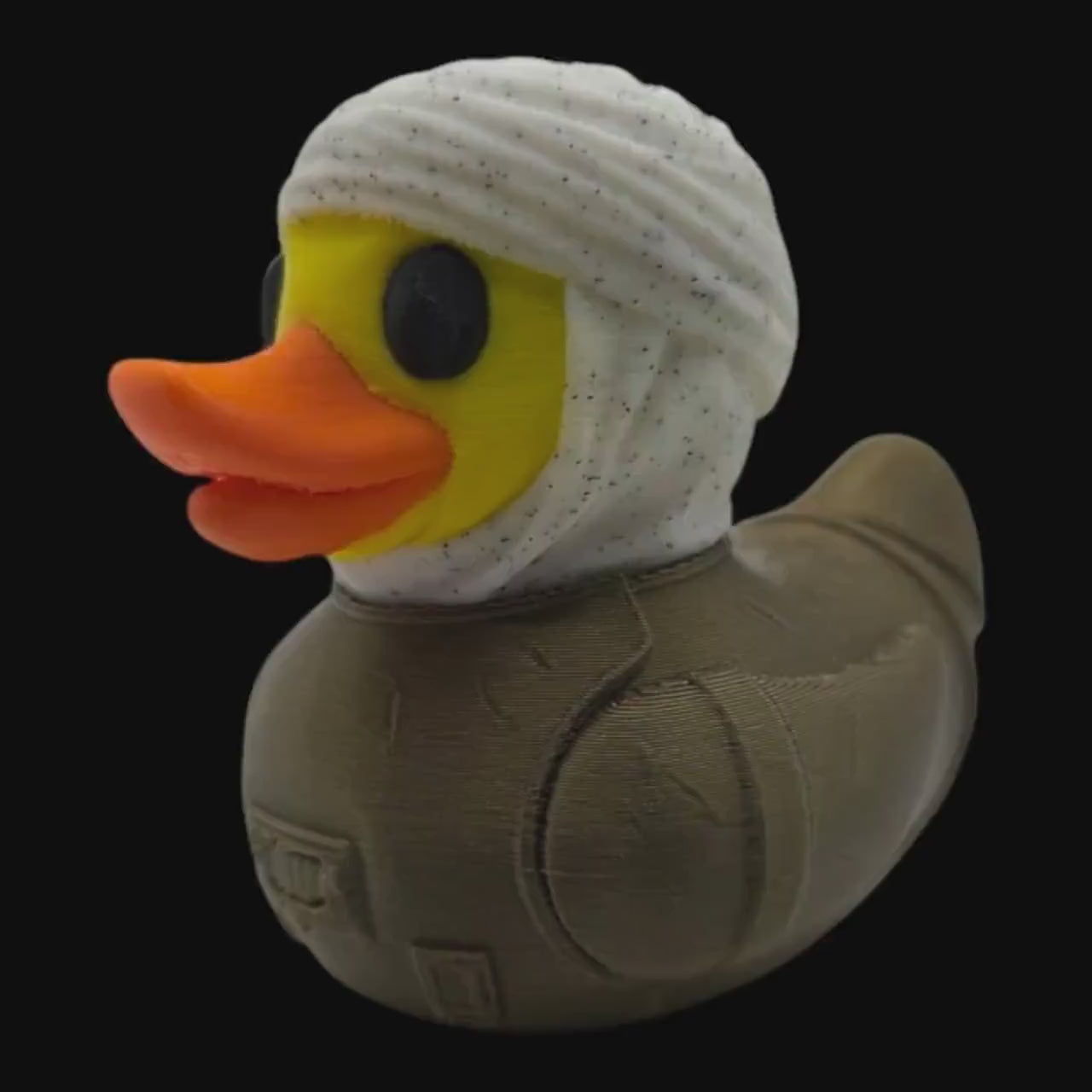 Star Wars Duck Bounty Hunter Dengar Collectible Duckies Cruise Jeep Ducking Dashboard Space Galactic Fan Shelf Display