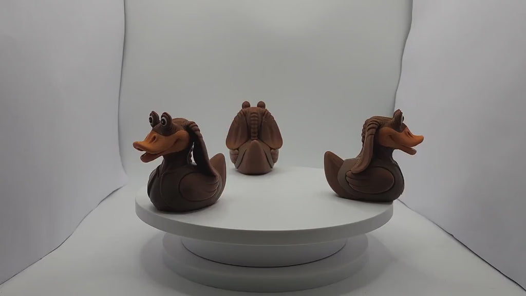 Car Decoration Jar Jar Duck Figure, Dash Ornament for Star Wars Fans