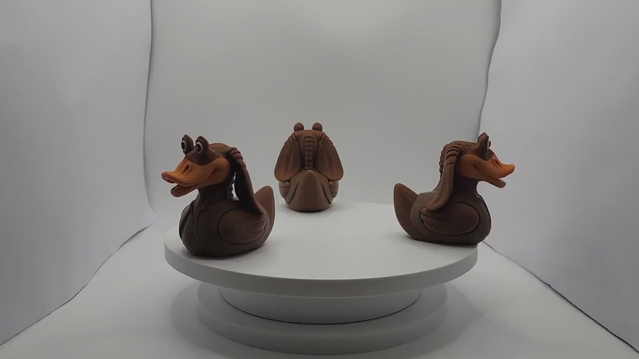 Car Decoration Jar Jar Duck Figure, Dash Ornament for Star Wars Fans