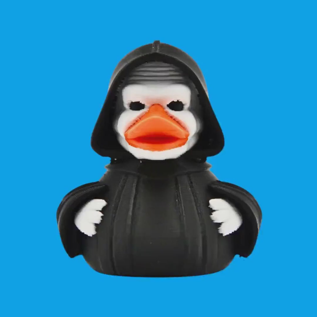 Star Wars Inspired Duck: Emperor Palpatine Inspired 3D Printed Bath Toy