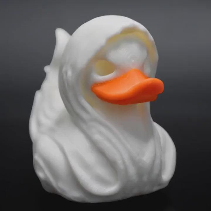Angel Duck White Car Dashboard Decoration for Jeep Ducking Cruise Souvenir