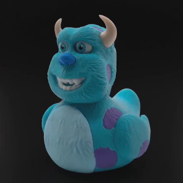 Sully Inspired Disney Duck Pixar Monsters Inc Character 3d Printed Dash Accessory