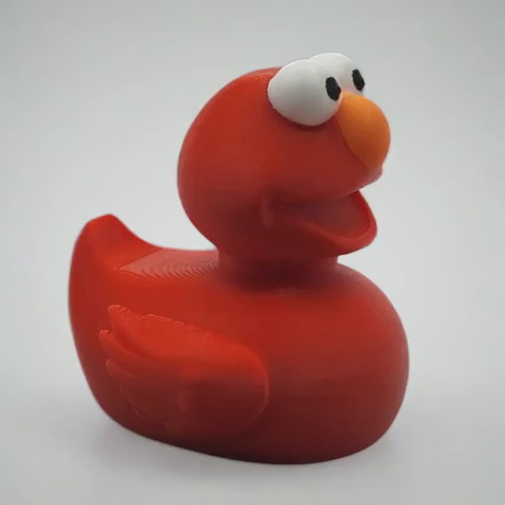Children Street Teacher Theme  Red Fuzzy Duck  Jeep Ducking