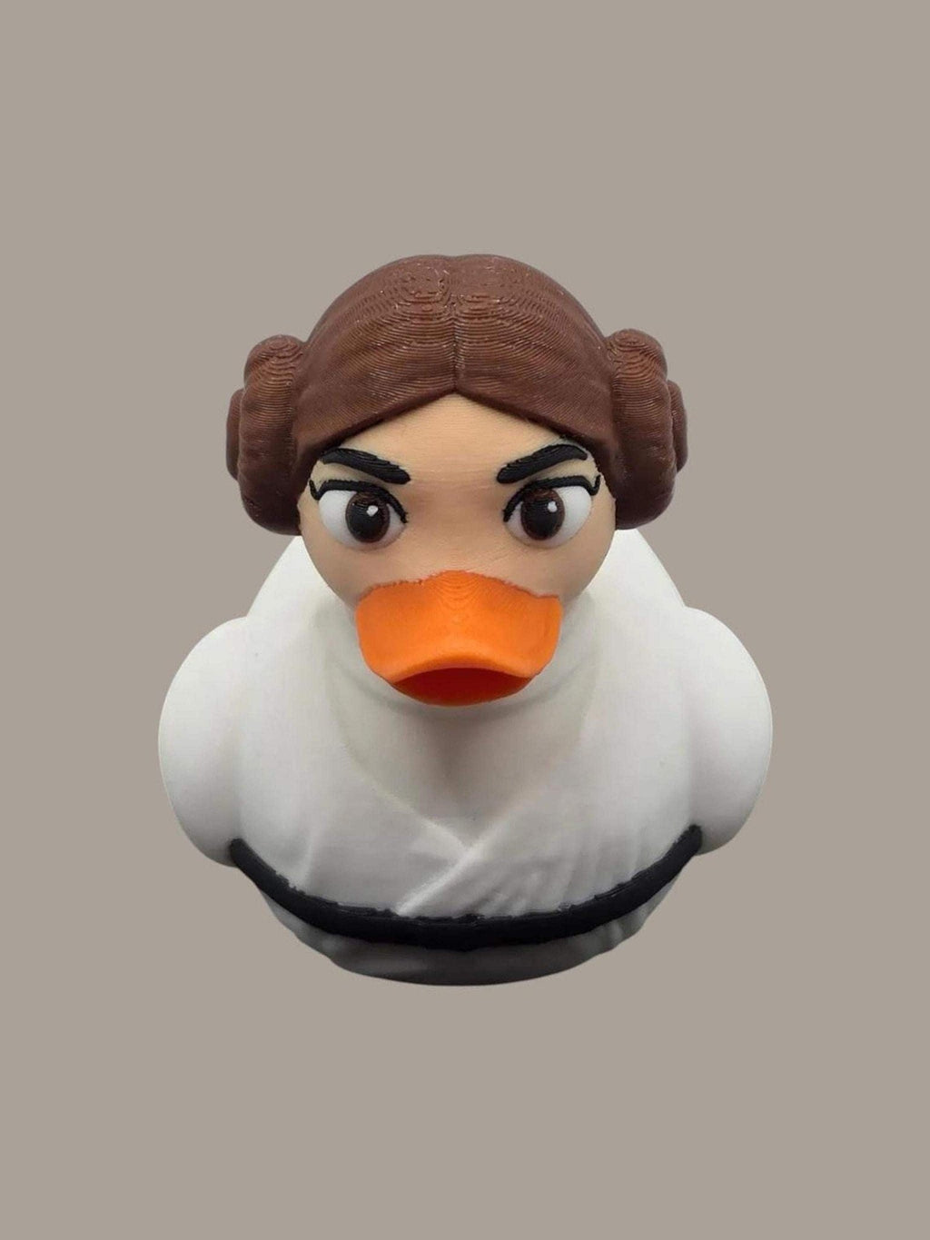 Princess Leia Duck, 3D Printed Bath Toy for Star Wars Fans - JM Designs