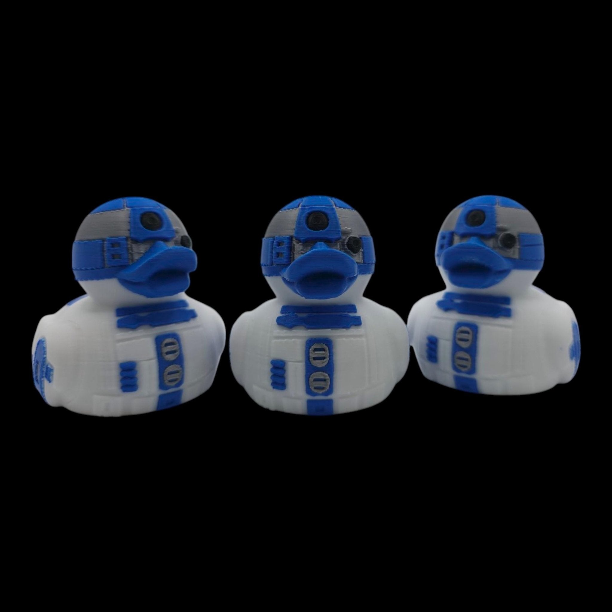 R2D2 Rubber Duck, 3D Printed Star Wars Decor for Bathroom and Desk - JM Designs