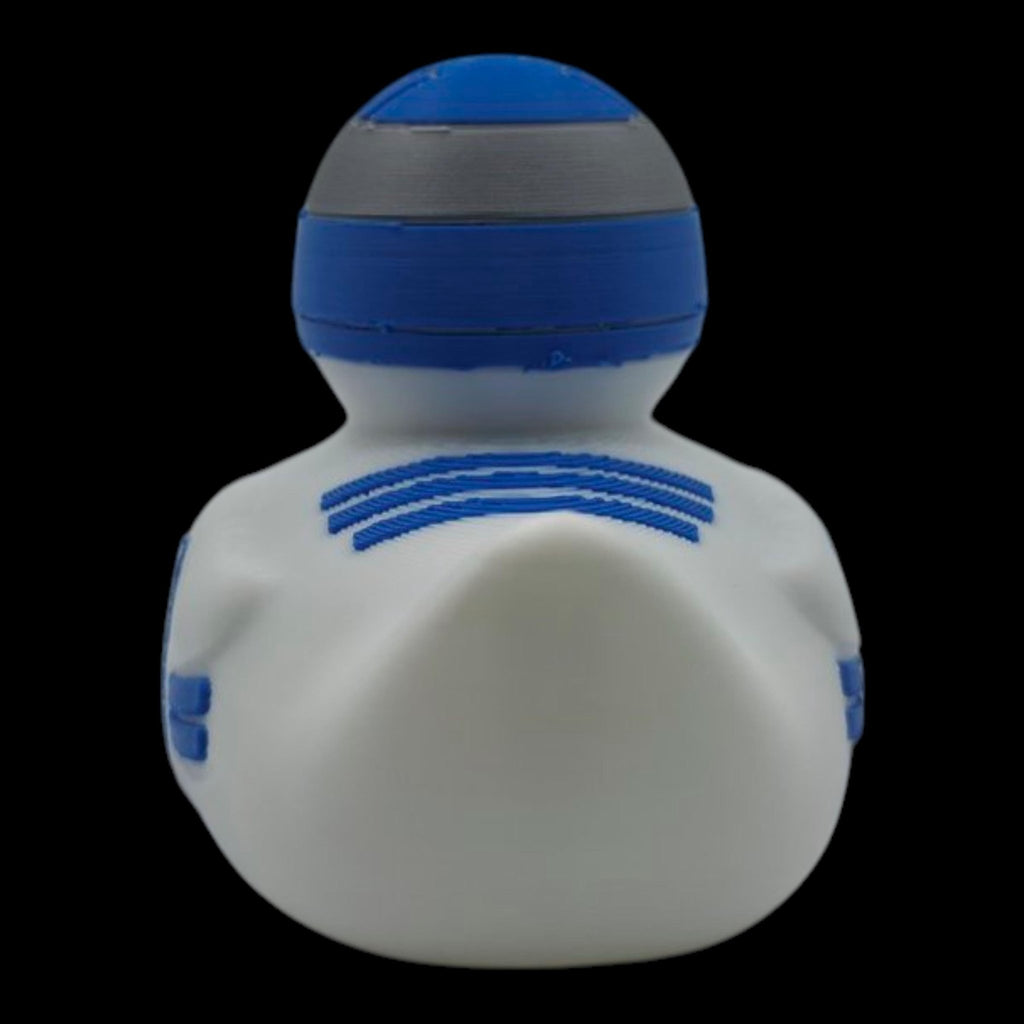 R2D2 Rubber Duck, 3D Printed Star Wars Decor for Bathroom and Desk - JM Designs