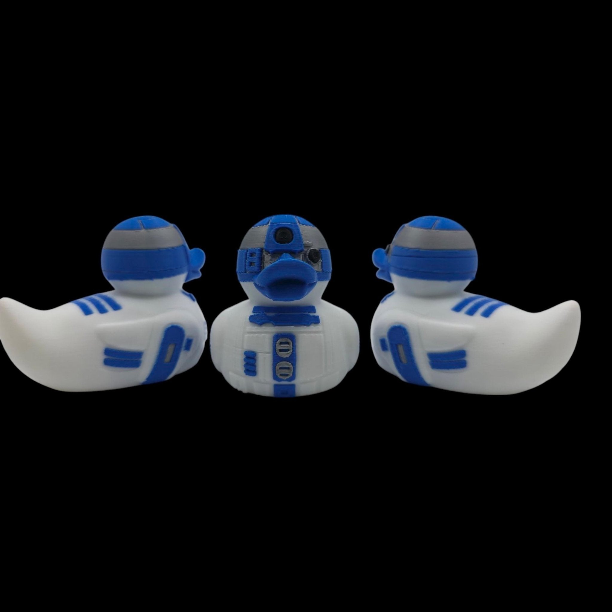 R2D2 Rubber Duck, 3D Printed Star Wars Decor for Bathroom and Desk - JM Designs