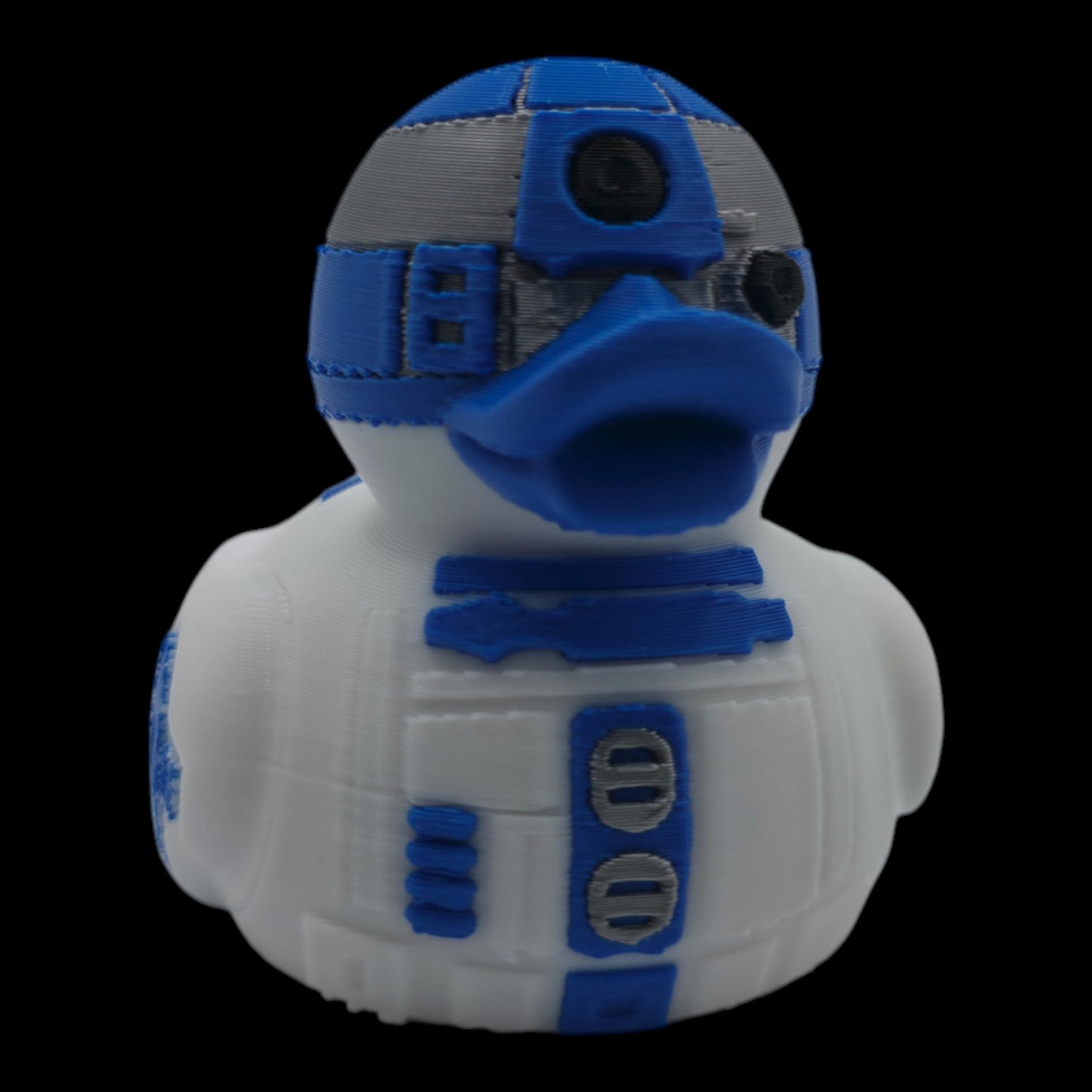 R2D2 Rubber Duck, 3D Printed Star Wars Decor for Bathroom and Desk - JM Designs