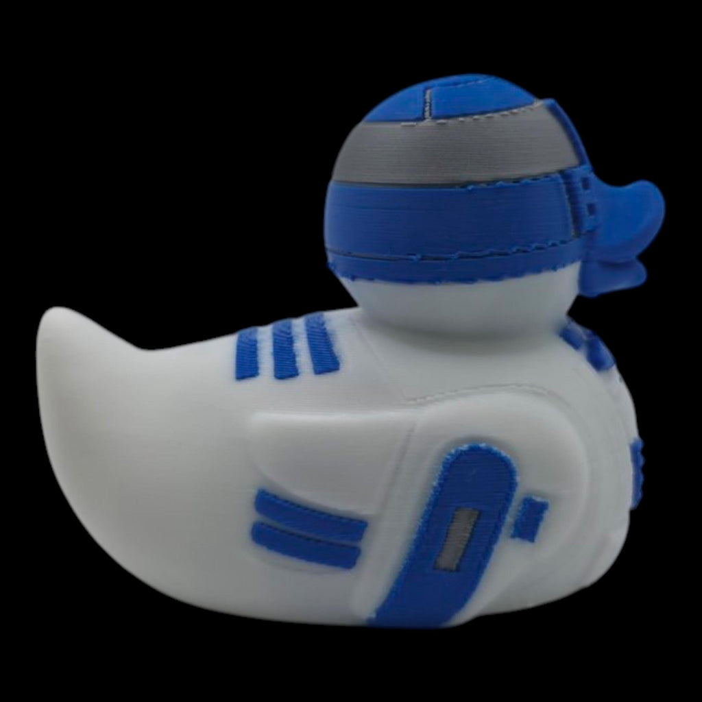 R2D2 Rubber Duck, 3D Printed Star Wars Decor for Bathroom and Desk - JM Designs