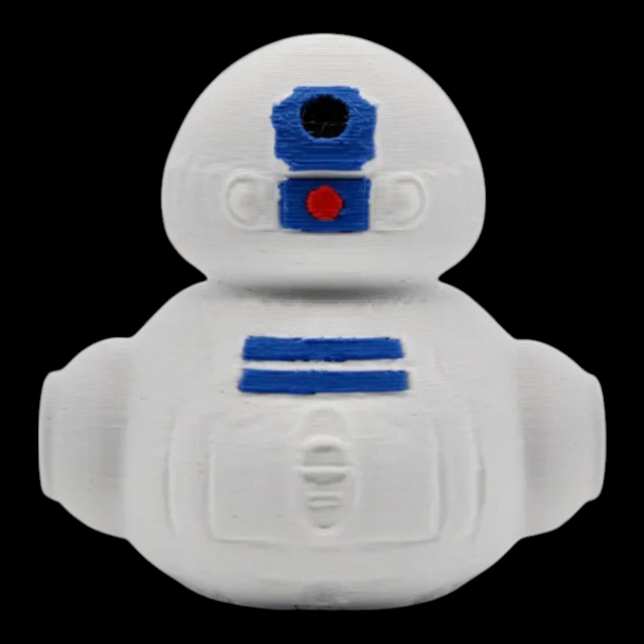 R2D2 Rubber Duck, 3D Printed Star Wars Decor for Desk or Bath - JM Designs
