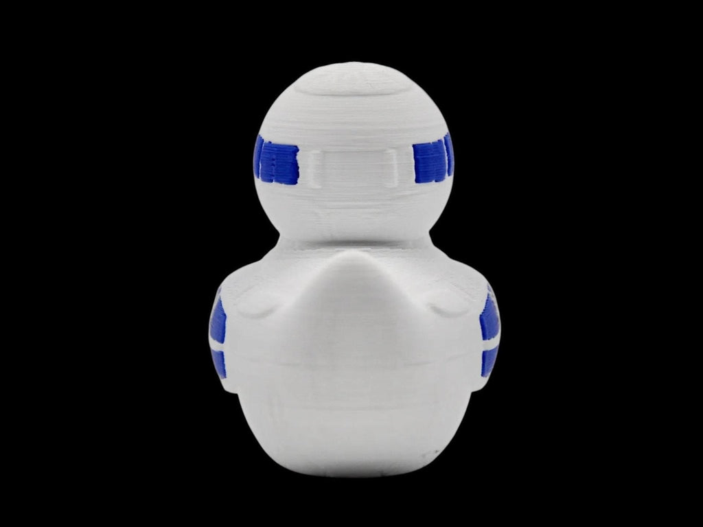R2D2 Rubber Duck, 3D Printed Star Wars Decor for Desk or Bath - JM Designs
