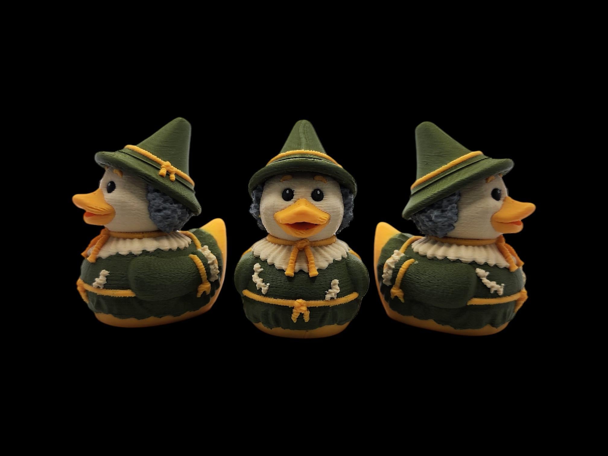 Scare Crow-Inspired Duck - JM Designs