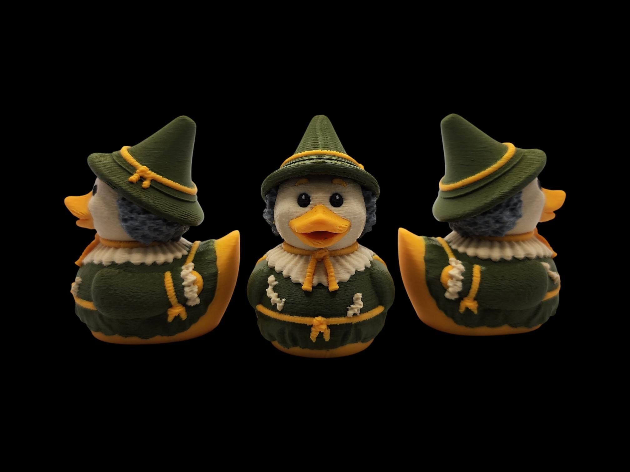 Scare Crow-Inspired Duck - JM Designs