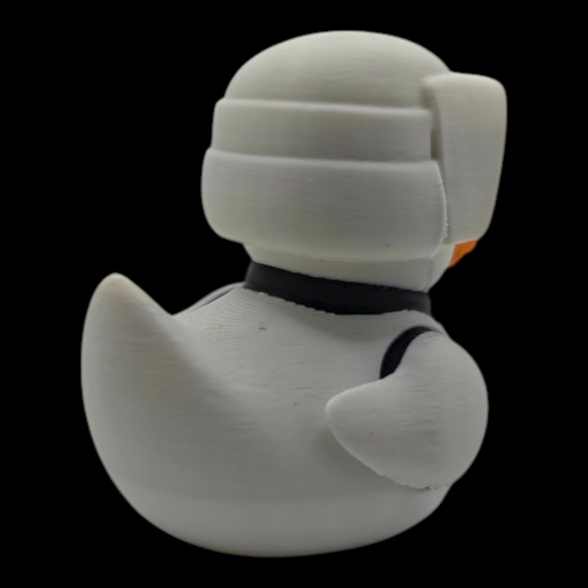 Scout Trooper Duck Star Wars Inspired Collectible Duckies Sci Fi Armor Helmet Cruise Jeep Dashboard Companion - JM Designs