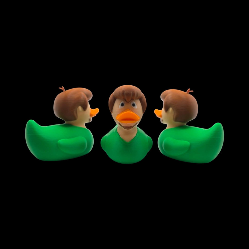 Shaggy Inspired Duck Collectible Cartoon Character Mystery Solver 3d Printed Mystery Machine Jeep Dash - JM Designs