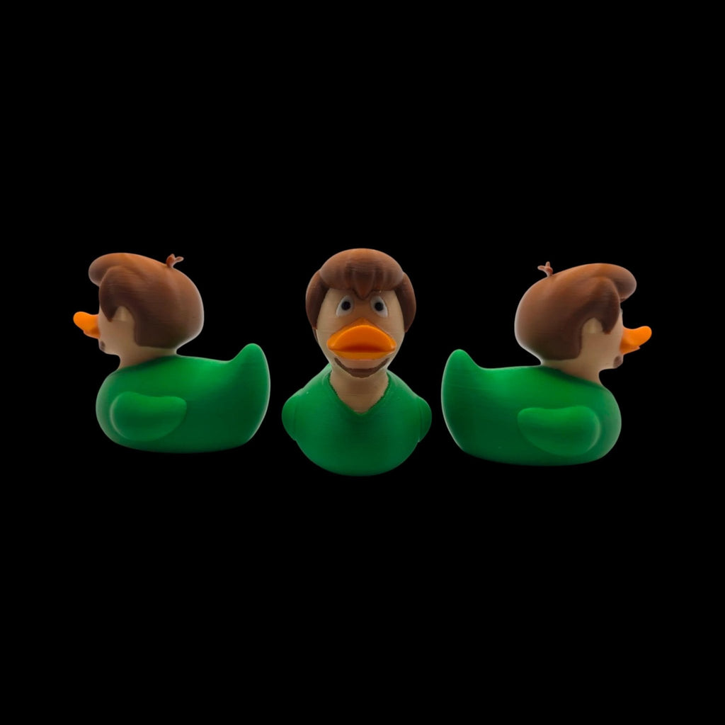 Shaggy Inspired Duck Collectible Cartoon Character Mystery Solver 3d Printed Mystery Machine Jeep Dash - JM Designs