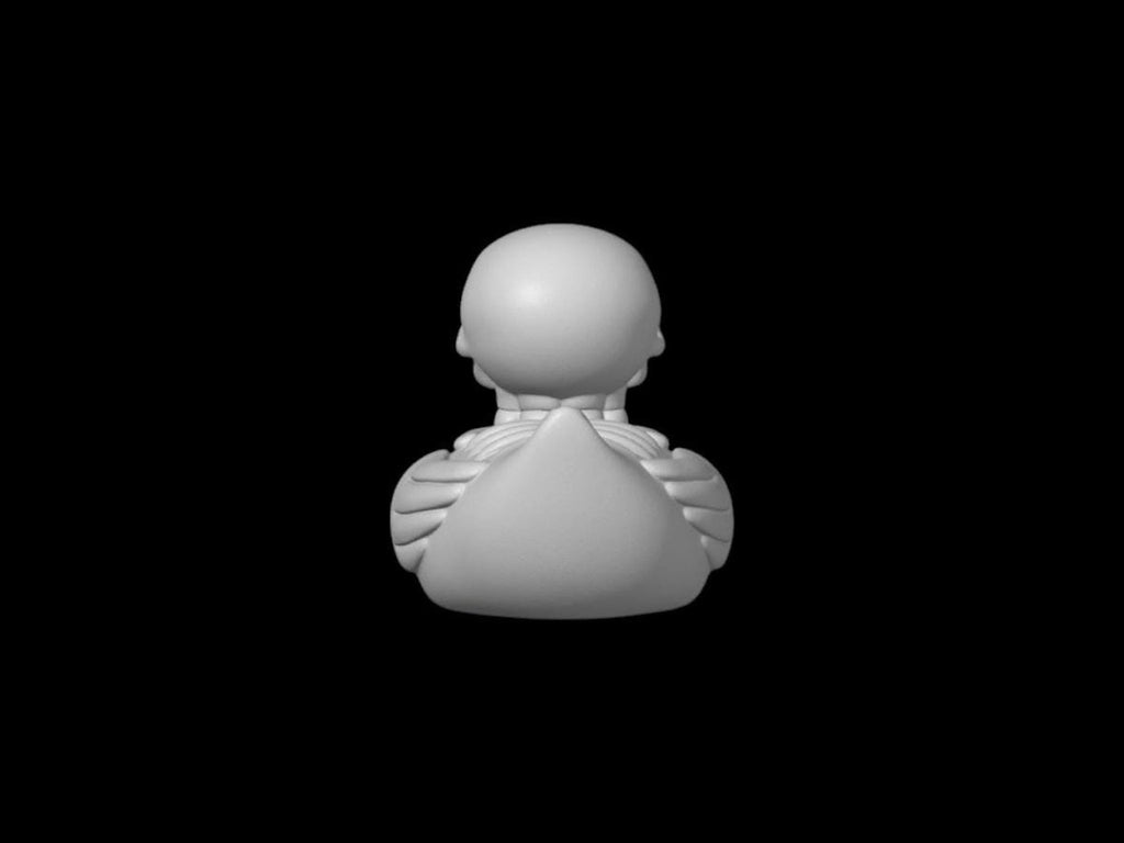 Skeleton Duck Figurine, Gothic Style Decor for Halloween - JM Designs
