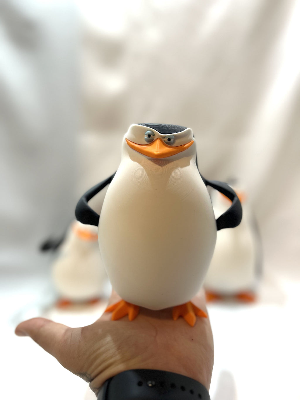 Madagascar Penguins Figures Handmade 3D Print